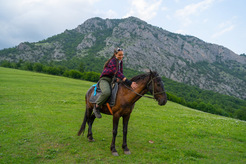 Horseback riding